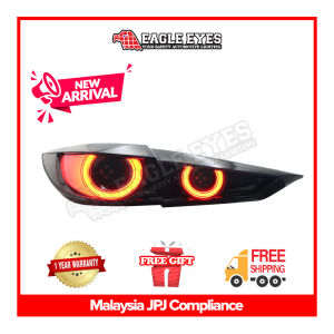 MAZDA 3 2014-2018 LED SEQUENTIAL SIGNAL WELCOME LIGHT SMOKE TAILLAMP