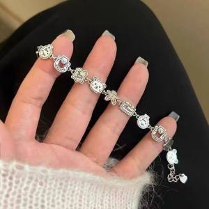 Rantai Tangan 姜饼人手链 Gingerbread Charm Bracelet INS小众可爱卡通手环 Fashion Charm Jewelry Cute Aesthetic Gift