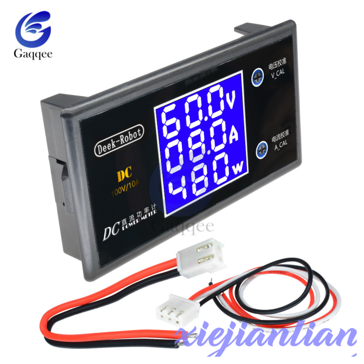[xiej] Lcd Digitale Voltmeter Ampèremeter Wattmeter Spanning Stroom
