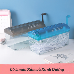 Máy Hủy Giấy Mini A4 -Máy Nghiền Giấy Cầm Tay A4 -Máy Hủy Giấy Tiện Lợi HandShred -Máy Hủy Giấy Mini Gia Đình A4