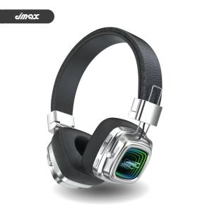 JMAX JM-H4 หูฟังบลูทูธแบบครอบหู มีไฟRGB ดีไซน์ทันสมัย วัสดุหุ้มหนังอย่างดี พร้อมปุ่มการใช้งานครบเครื่อง Bluetooth TF AUX