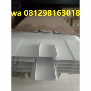 Tali air / U Channel / Groove Joint SCK U50 W UPVC