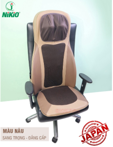 [HCM]Ghế massage xoa bóp toàn thân cao cấp Nikio NK-180 - Hàng chính hãng - Màu Nâu