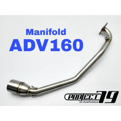 YOSHIMURA Exhaust Honda ADV160 Ekzos Full System Tabung Muffler Stainless Steel ADV 160 QPM48BK/SV/CCB Accessories Visor