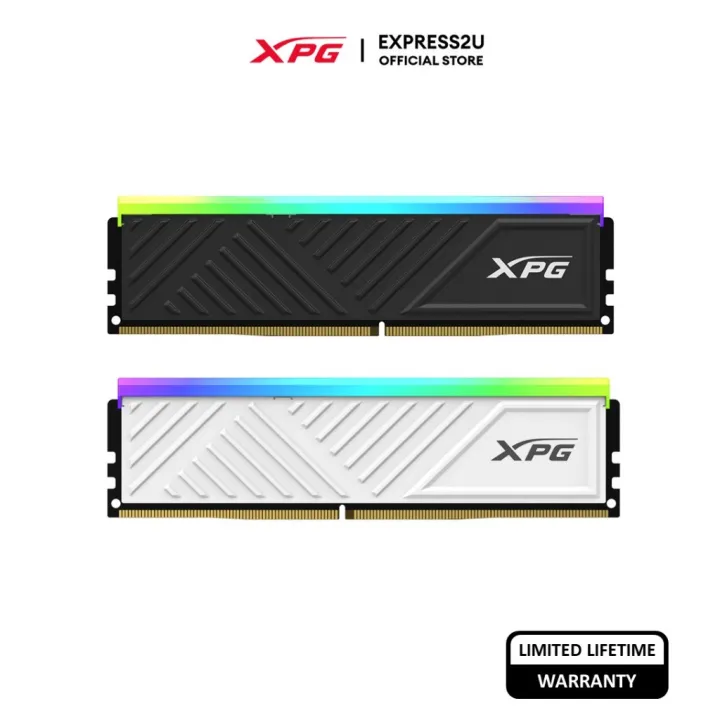 ADATA RAM D35G DDR4 3200/3600 XPG - BLACK/WHITE
