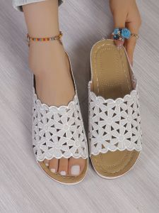 Free Shipping Plus-Size Wedge-Heeled Open-Toe Casual Sandals For Women New Summer Style Lightweight And Suitable For Outdoor Wear