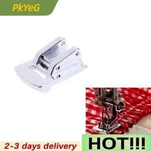 PkYeG Sliver Rolled Hem Curling Sewing Presser Foot For Sewing Machine Singer Janome
