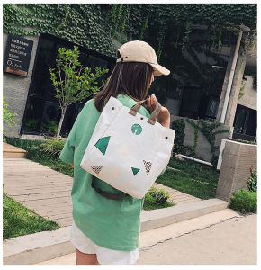 GP00233 กระเป๋าผ้า กระเป๋าผ้าสะพายข้าง กระเป๋าเดินทาง กระเป๋าแฟชั่น กระเป๋าสไตล์เกาหลี กระเป๋าถือผู้หญิง กระเป๋าสะพายไหล่ Travel Bag Hand Bag Shopping Bag Fashion Bag