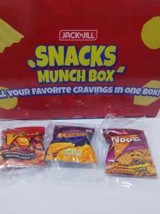Key CHAIN Collection Complete Set of 3 Jack n Jill Snacks Munch ( No Food Included ) Collectible