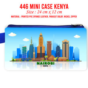 Kenya Nairobi Souvenir Dompet Pouch Mouse Pad Pin Magnet Gantungan Kunci Landmark Oleh Oleh Negara Afrika Timur