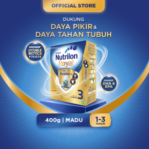 Nutrilon Royal 3 Madu 400 gr Susu Formula Anak untuk Usia 1-3 Tahun