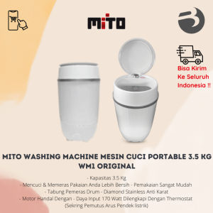 MITO Washing Machine Mesin Cuci Portable 3.5 Kg WM1 Original