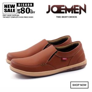 Joemen Sepatu Pria Kulit J 21: Sepatu Slip On Kasual & Formal