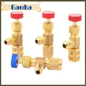 gaoba 1 Piece R410A R22 điều hòa không khí lạnh 1 4 an toàn Adapter lỏng van an toàn điều hòa không khí sửa chữa và florua