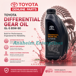 Toyota Differential Gear Oil (GL-5 85W-90) 1L