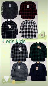 KEMEJA FLANEL PANJANG ANAK 5-9TH KOTAK COWOK|LAKI-LAKI PREMIUM