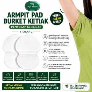 Armpit Pad Burket Ketiak - Penyerap Keringat - 1 Pasang