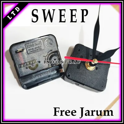 Mesin jam dinding murah sweep tanpa suara 3268S merayap putaran sangat halus