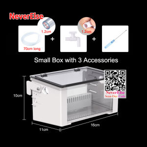 Aquarium Filter Box Assemble Easily-Setup Hang up Fishtank Accessories Biochemical Material Upper Filter Trickle Box Upper Top Aquarium Filter Box Fishbowl Internal Hang on Filter Accessories waterfall flow Nitrobacteria filter medium material
