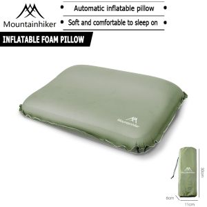 MOUNTAINHIKER Cheese Pillow Portable Soft Self-Inflating Sponge Sleep Pillow for Outdoor Travel Camping Cheese Pillow