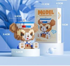 Mainan Balok Susun Karakter Cute Mainan Anak