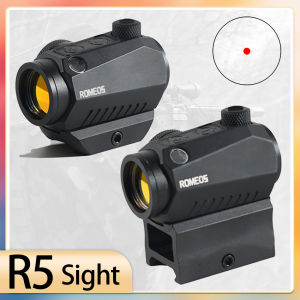 【Shipping From Philippines/COD】100% Original Tactical ROMEO5 Red Dot Sight R5 1x20mm Compact 2 MOA Red Dot Sight Black Fit 20mm Rail