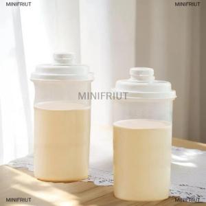 [COD] MINIFRIUT ขวดใส่ผงซักฟอกแบบใสพร้อมถ้วยตวงกล่องเก็บผงซักผ้าแบบปิดผนึกอเนกประสงค์