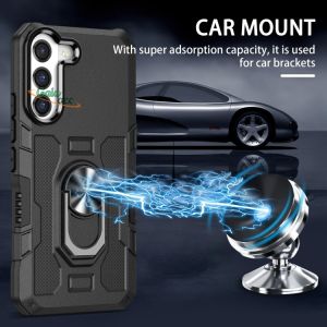 Casing Untuk SAMSUNG S21 5G Premium Hardcase Ring Armor Robot Case Kickstand Hybrid/Ring Holder