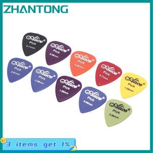 ZHANTONG ปิ๊กกีตาร์ไฟฟ้า30ชิ้น เซ็ตปิ๊กดีคเพลงอะคูสติกอุปกรณ์กีตาร์