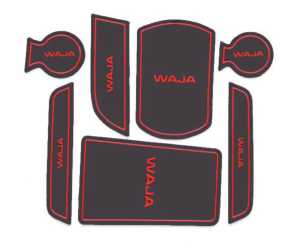 Proton Waja Slot Mat Car Rubber Mat Car Slot Mat Anti Slip Inner Mat Cup Holder Mat Pad Drink Holder Pad Mat Car Door Panel Mat Car Storage Mat Car Dashboard Anti Slip Mat Door Slot Pad Waja Rubber Slot Mat