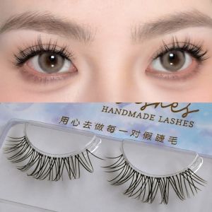 WININ Japanese Cosplay False Eyelashes Natural Look 3D Effect Manga Lashes Fashion Long Air Mink Eyelashes for Women