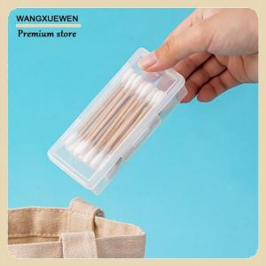 [COD] Du Lịch Di Động Hộp Thuốc Bông Tăm Chủ Trường Hợp Detal Xỉa Đồ Trang Sức Tổ Chức Container Chống Bụi Đồ Trang Sức Phụ Kiện Hộp