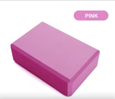 Yoga Block 4inch High Density EVA Foam/ Yoga Aerobic Pilates Foam Block Brick Home Exercise Fitness Stretching Strength equipment