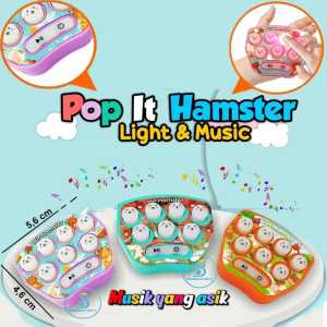 Pop It Push Bubble Game Challenge Fidget Toys Dengan Mesin Game LED Menghilangkan Stress Mainan fidged toys game Anti-stress ss1551