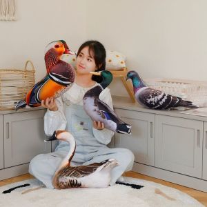 BAZAARS In ấn nhiều màu sắc. Đồ chơi nhồi bông hình gia cầm Cuộc sống thực tế Thú nhồi bông Gà và vịt nhồi bông Sáng tạo Gà trống Đồ chơi cho chim bồ câu và vẹt. Trang trí nhà cửa