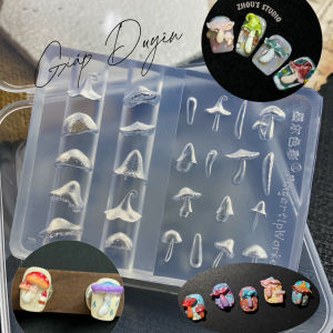 Khuôn hình nấm silicon làm nail nghệ thuật