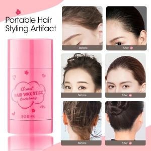 Hair Styling Stick Hair Fast Styling Easy Hair Styling Wax Hold Hair Nourish Hair Wax for Kids Women Hair Care Gel with Stying Comb Broken Hair Comb 80g