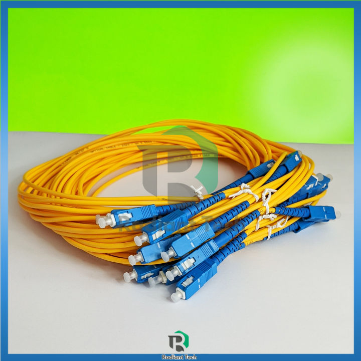 1M 2M 3M 5M Fiber Optic Patch Cord SC/UPC - SC/UPC Jumper Cable Single ...