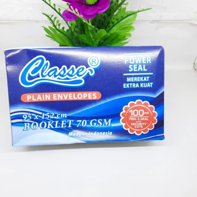 AMPLOP isi 100pcs AMPLOP PUTIH CLE BOOKLET 70 GSM 95 × 152cm