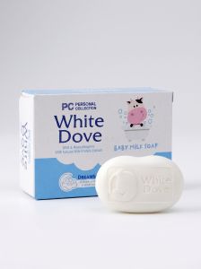 White Dove Baby Milk Soap 100g Mild Hypoallergenic Baby Bar Soap Natural Milk Protein From Birth