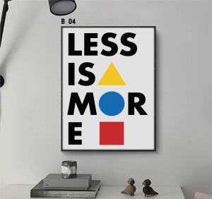 Hiasan Dinding Kutipan Aesthetic Ukuran 30X40 Poster Kamar Minimalis Jumco - Wirar Store