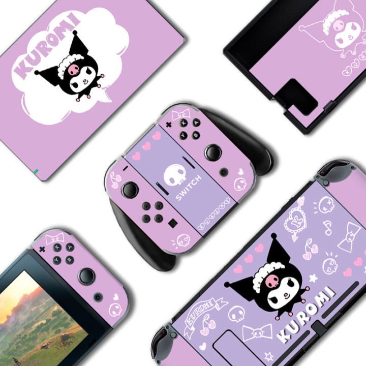 Kuromi Nintendo Switch Cute Skins GeekShare X Sanrio PS5/NS Pro