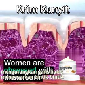 OUHOE  Turmeric Cream   Anti-Wrinkle Face Cream for Reducing Fine Lines and Dark Spots with Hydration