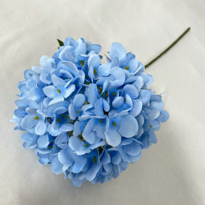 MASTERYX Brushed Cloth Artificial Hydrangea Flower Floral Arrangement DIY Fake Hydrangea Flowers Beautiful 58CM Bridal Hydrangea Bouquet for Home Party Wedding