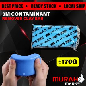 3M Clay Bar Car Body Contaminant Remover Clean Detailing Glass Bumper Stain Remover Waxing Polish Car Wash Care 洗车泥 护车