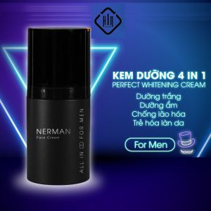 Kem dưỡng trắng giảm thâm mờ sẹo nam Nerman Perfect Whitening Cream 50g nâng tone da