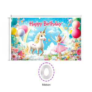 ผ้าพื้นหลังธงผ้าทอสำหรับวันเกิด ผ้าตกแต่งงานปาร์ตี้สำหรับแฟนสาว แบนเนอร์บรรยากาศดอกกุหลาบ ผ้าพื้นหลังใหม่