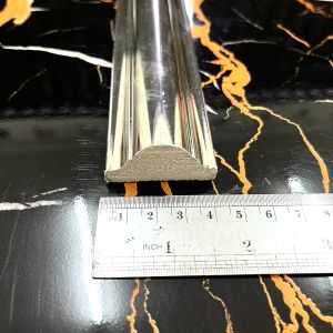 WD PAKET PROMO 2pcs List Wall Moulding Silver PVC Ukiran Dinding Lis Molding Tembok Dekorasi Minimalis