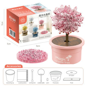 【Fast Delivery】DIY Magic Tree Toy Crystal Growing Science Experiment Kit for Family Learning STEM Project Science Toys Educational Gifts for Kids