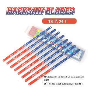 Talao 18T/24T High Carbon Steel Hacksaw Blades For Metal And Wood Cutting